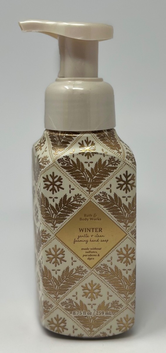 5 NEW BATH & BODY WORKS WINTER GENTLE CLEAN FOAMING HAND SOAP WASH
