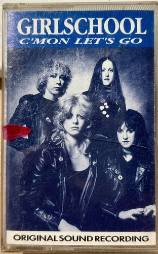 GIRLSCHOOL C'mon Let's Go Rare Cassette Tape 1991 | eBay