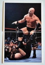 STONE COLD STEVE AUSTIN Rookie RC Lot 1997 WWF Panini Stickers 49  50 Rare