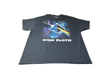 PINK FLOYD Liquid Blue COSMIC PRISM Size 2XL Black T Shirt 2023 Retro Tee NWOT
