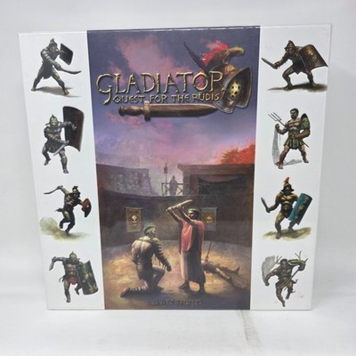 Gladiator Quest For The Rudis Nocturnal Board Game New Sealed