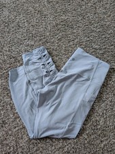 Athleta Salutation Stash Pocket II Conch 7/8 Tight Leggings Large Muted Blue