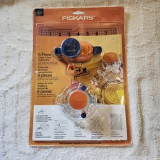 FISKARS OVAL CIRCLE CUTTER 6 PIECE SET BRAND NEW SEALED
