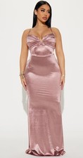 Beautiful Classy Sexy Mauve Bodycon Dress