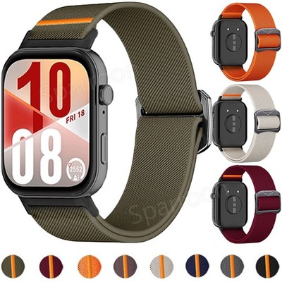 For Huawei Watch Fit 4/4Pro/Fit 3 Smart Watch Sport Nylon Band Strap Replacement