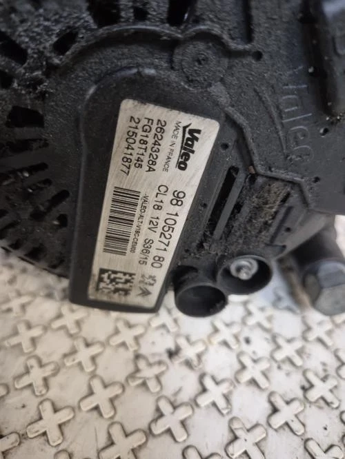 Alternador PEUGEOT 5008 1 PHASE 2 9810527180 - Imagen 3 de 4