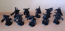 10x Classic Plastic Khorne Berzerkers -  Chaos Space Marines - Warhammer 40k GW