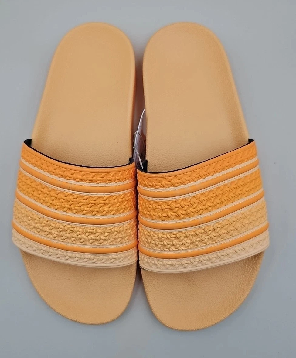 Adidas Adilette Scivoli Comfort Uomo HP4314 Arancione Taglia 8