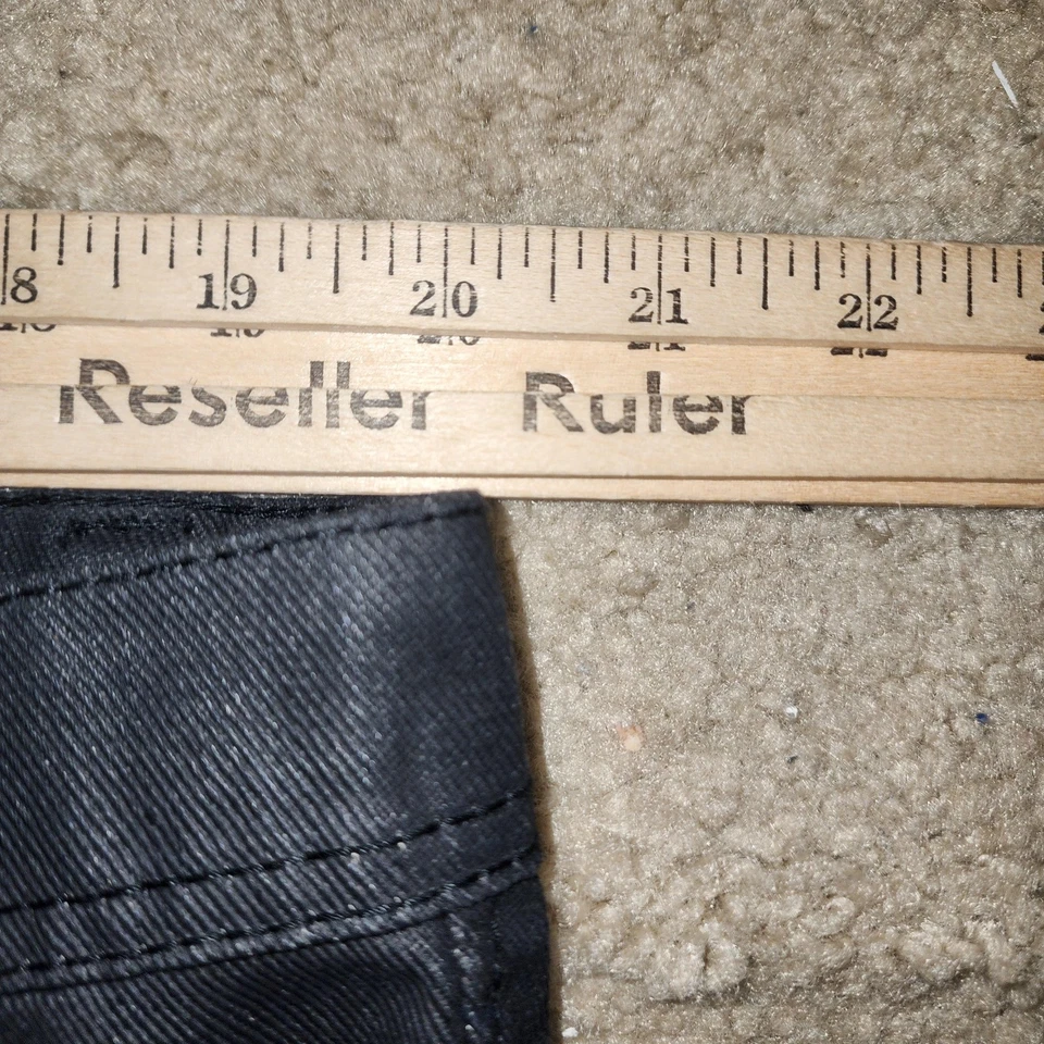 Pantalones Akademiks Para Hombre 40x34 Negro Pierna Recta Mezcla Algodón Informal Estilo Urbano Foto 4 de 4