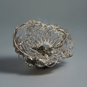Godinger Silver Plated Grape Vine Number 1933 Two Baskets Set
