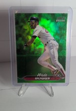 2024 Topps Stadium Club - Wade Boggs #21 Chrome Green Refractor
