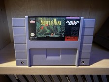 “Secret Of Mana” Super Nintendo SNES Video Game