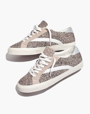 Madewell Sidewalk Low-Top Sneakers in Spotted Calf Hair Canvas Women  s size 8