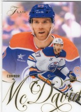 2025-26 FLEER FLAIR HOCKEY BASE CARD #47 EDMONTON OILERS - CONNOR McDAVID
