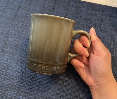Le Creuset Thyme Green Stoneware Vancouver Mug 14 oz