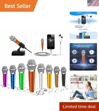 Durable & Stylish Mini Microphone - Perfect for ASMR, Chatting, and Karaoke