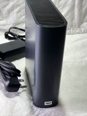   WD My Book Live 2TB Network Hard Drive Storage WDBACG0020HCH-00 w/ Power Suppl