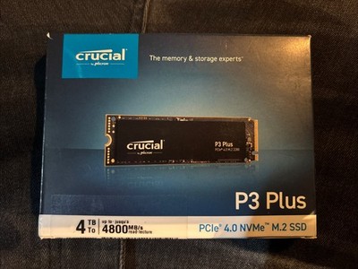 Crucial P3 Plus 4TB NVMe Internal SSD (CT4000P3PSSD8)