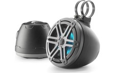 JL Audio M3-650VEX-mb-S-gm-I Marine Speakers W/RGB LIGHTS S-Grille 1yr Warranty