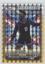2024-25 Topps Chrome Gold Geometric Refractor 33/50 Malik Monk #141 09vk