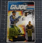 GI Joe General Flagg Complete w/Full Card Back Vintage ARAH 1992