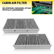 2x Cabin Air Filter Fits Mercedes-Benz X166 W166 ML350 GLS450 GLE550 A2928300000