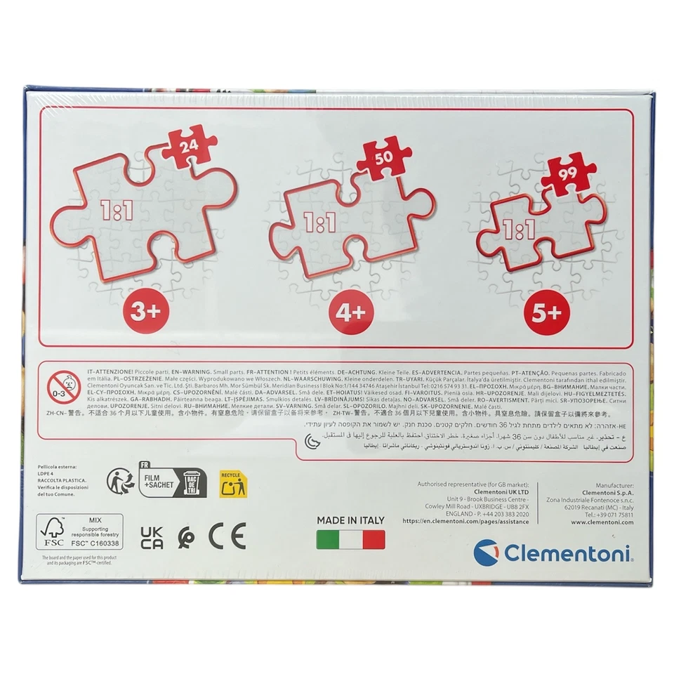 Kinderpuzzle 24/50/99 Teile ab 3/4/5 Jahre Puzzle Papier Motivauswahl NEU & OP V - Bild 3 von 3