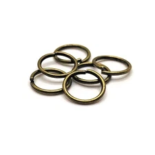 10mm, 18g Bronze Open Jump Rings - US Seller