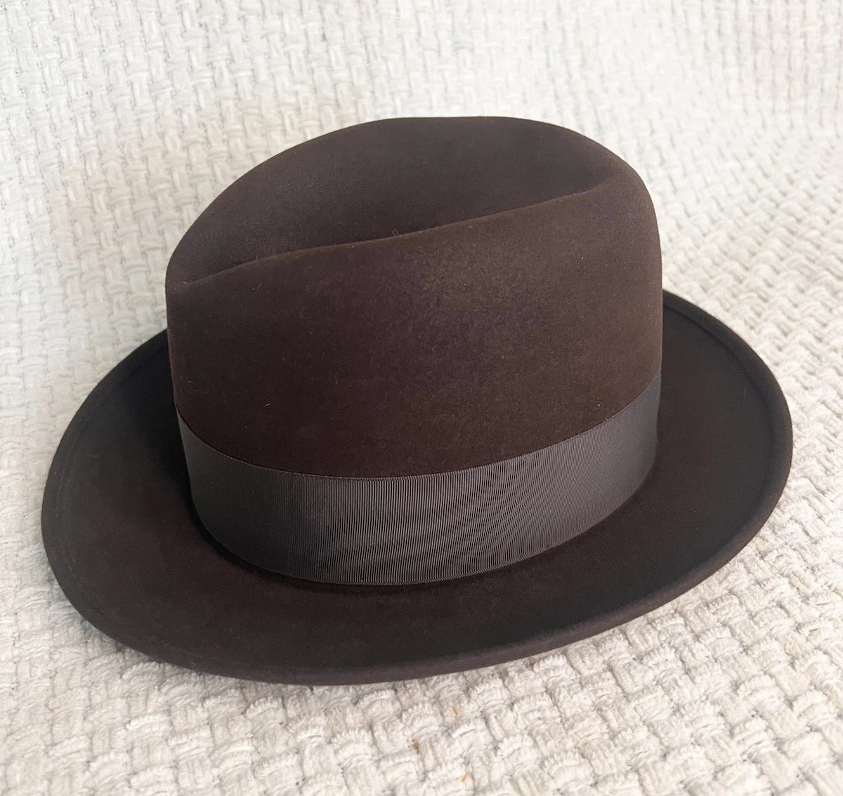 Fedora Brown Vintage Hats for Women for sale | eBay