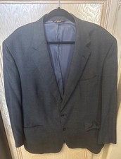 Brooks Brothers Jacket Mens 46R Blazer Wool Makers Brooksease Suit Coat USA READ