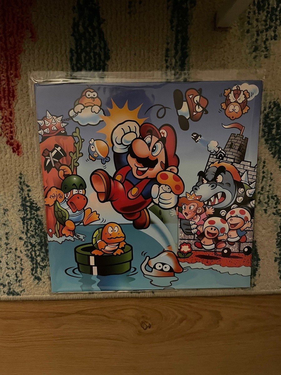 Super Mario Bros Vinyl LP Record SMB1 Dr DK Soundtrack NES OST VGM