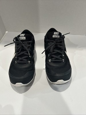 NIKE Women's Flex Training 5 Black/White Size 6 Style Code 72486-001 Preowned