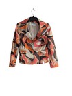 Carlisle Abstract Print Lined Button Front Jacket Blazer Women’s Size 4 — photo 1