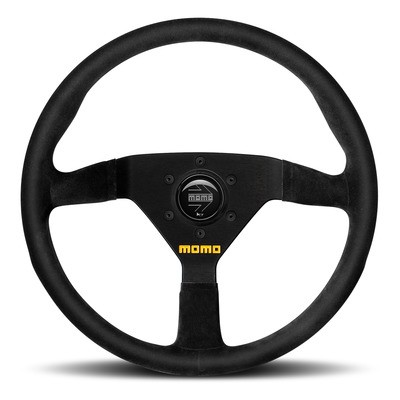 Momo R1909/35S Black Suede Performance Steering Wheel One Mod 78