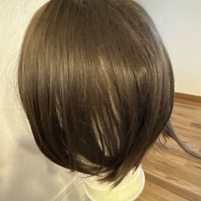 Nature Wavy Short Hair Topper One Piece Clip in Hairpiece Medium Brown 11? 154