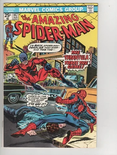 Amazing Spider-Man #147 FN to FN+ John Romita Sr Tarantula,Jackal Gwen clone