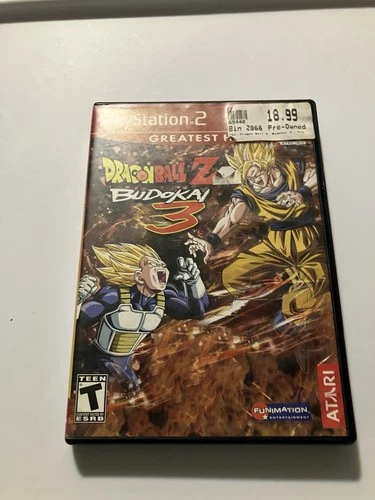 Dragon Ball Z: Budokai 3 (Sony PlayStation 2, 2004) Complete with Manual Tested