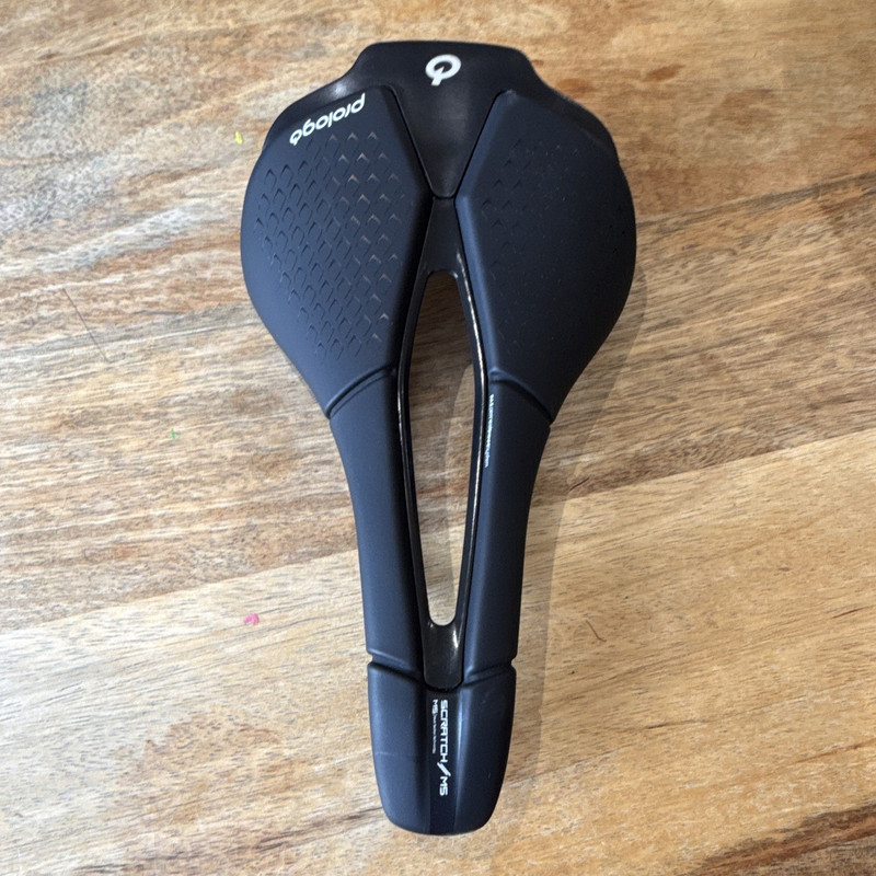 Prologo Scratch M5 Black Synthetic Cutaway PAS Road Bike Saddle/Seat