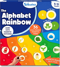 Magnetic Matching Activity - the Alphabet Rainbow, Preschool Learning Toy  Game