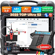 2025 Autel MaxiSYS Ultra S2 Diagnostic Scanner Tool 6-in-1 VCMI2 Topology 3.0