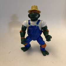 Action figure TMNT vintage anni 90 - senza accessori - contadino Michelangelo