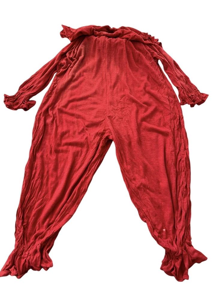 Antiguo Disfraz de Payaso Vintage Niño Halloween Fiesta Baile Hecho a Mano Foto 4 de 4