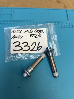 Mavic 32412901 MTB QRM+ und FTSL/X Achse Alu Paar Sku3326