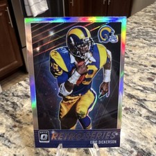 Panini 2021 Donruss Optic Retro Series Prizm Eric Dickerson #RS-ED Rams NFL Card