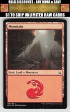Magic_the_gathering Hour of Devastation #196 Mountain (196)