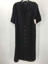 Pre-Owned Ann Taylor Black Size 4 Short Short Sleeve Dress