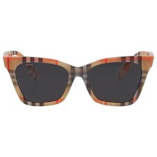 Burberry Elsa Dark Grey Cat Eye Ladies Sunglasses BE4346 394487 53