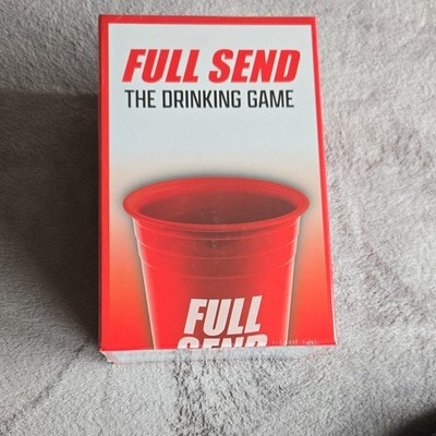NELK BOYS Full Send The Drinking Game, Full-Size Cup, Ages 21+, 3+ Players