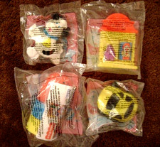 1997-FISHER-PRICE: Under 3 yrs. 4-Toys McDonald's NIP 