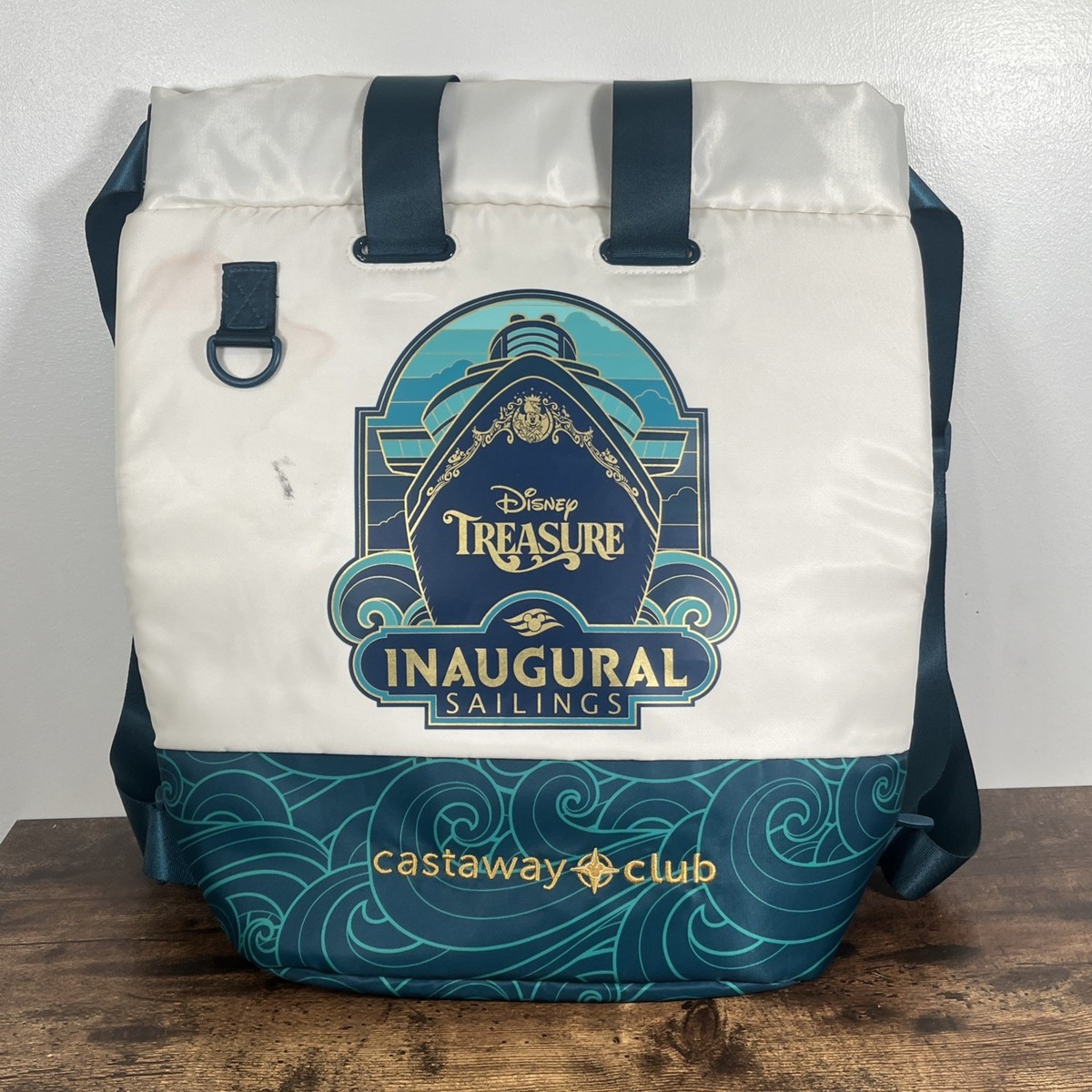 Disney Cruise Line Treasure Inaugural Sailing Castaway Club Bag